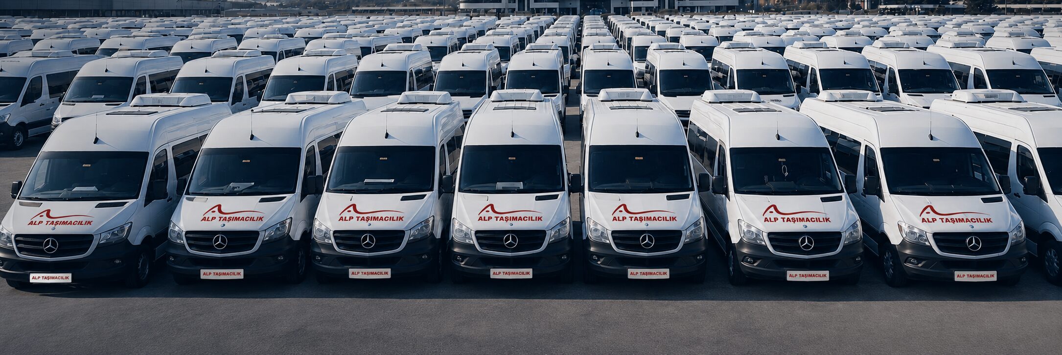 ALP Taşımacılık'a ait geniş araç filosu